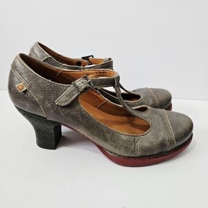 The Art Company Harlem Mary Jane Heels Size 39 US 8.5 T Strap Shoes